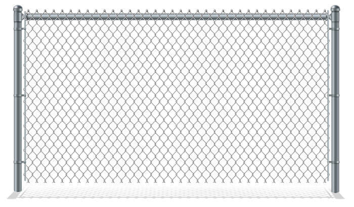 Galvanized Chain Link Fence in Virginia Beach, VA