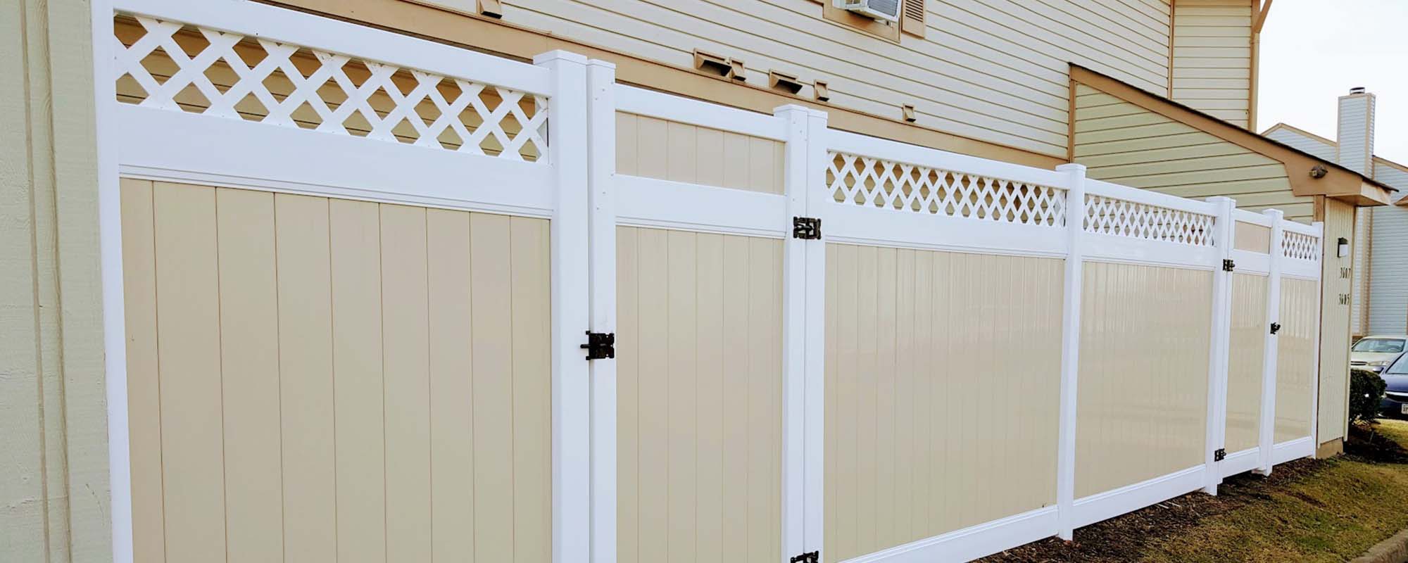 HOA Projects fence installed in Virginia Beach, VA