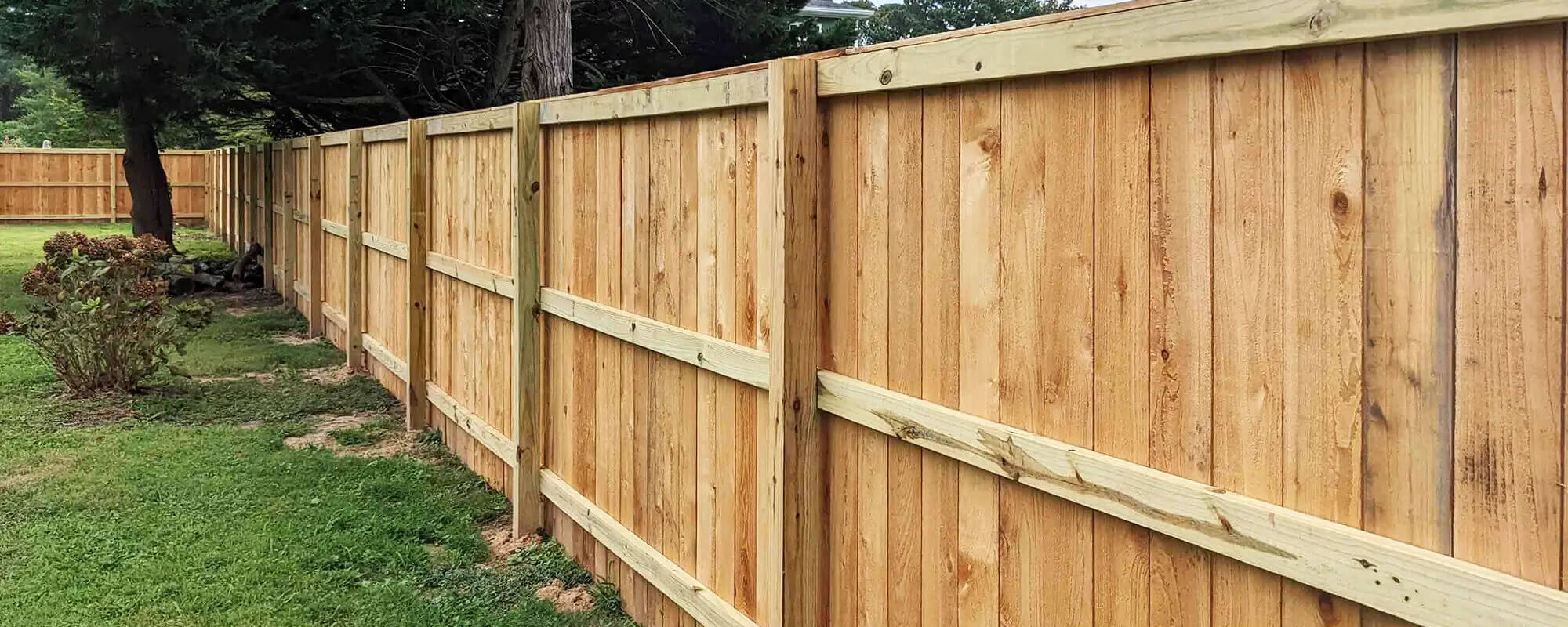 Residential fence installed in Virginia Beach, VA