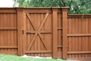 gorgeous wood fence gate